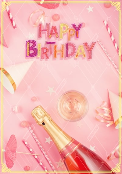 Cool 🎂 Happy Birthday Card 2021 for Girl Daughter Sister for Instagram